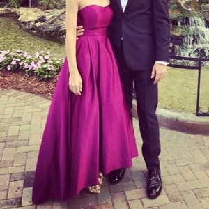 Purple Sweetheart Gown